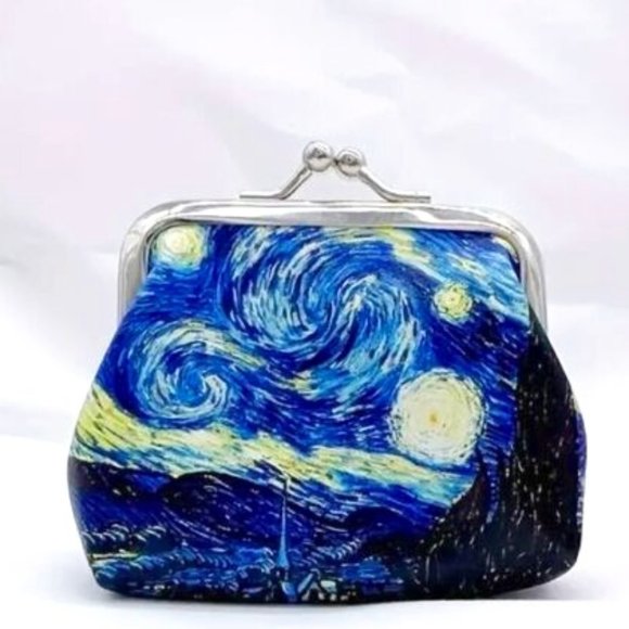 Handbags - Women's Stylish & Versatile Kiss Lock Coin Purse